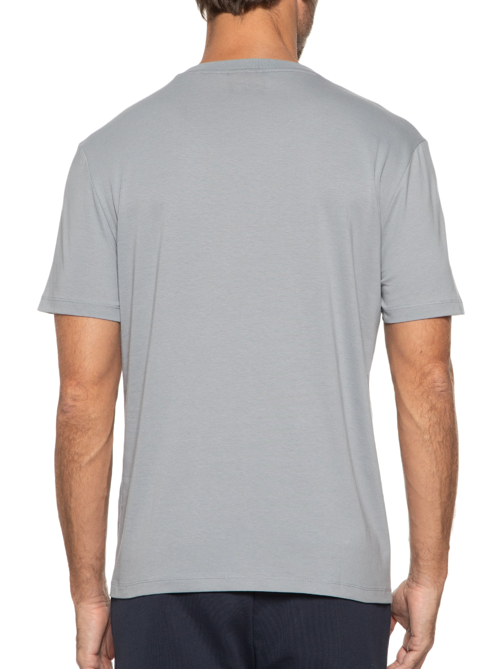 Camiseta Masculina Dulive Cinza Hugo