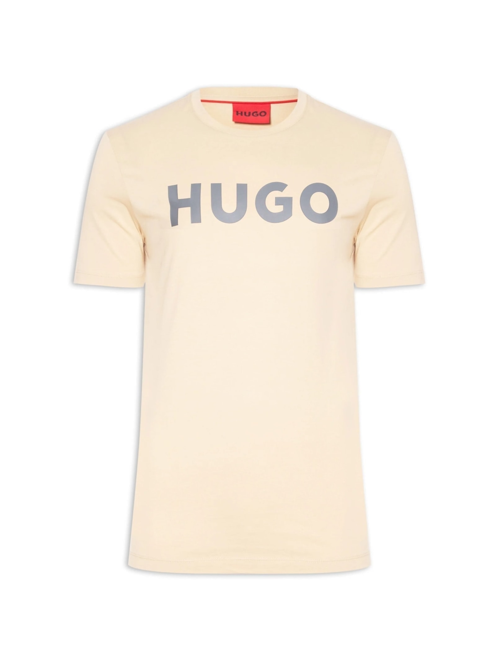 Camiseta Masculina Dulivio Bege Hugo