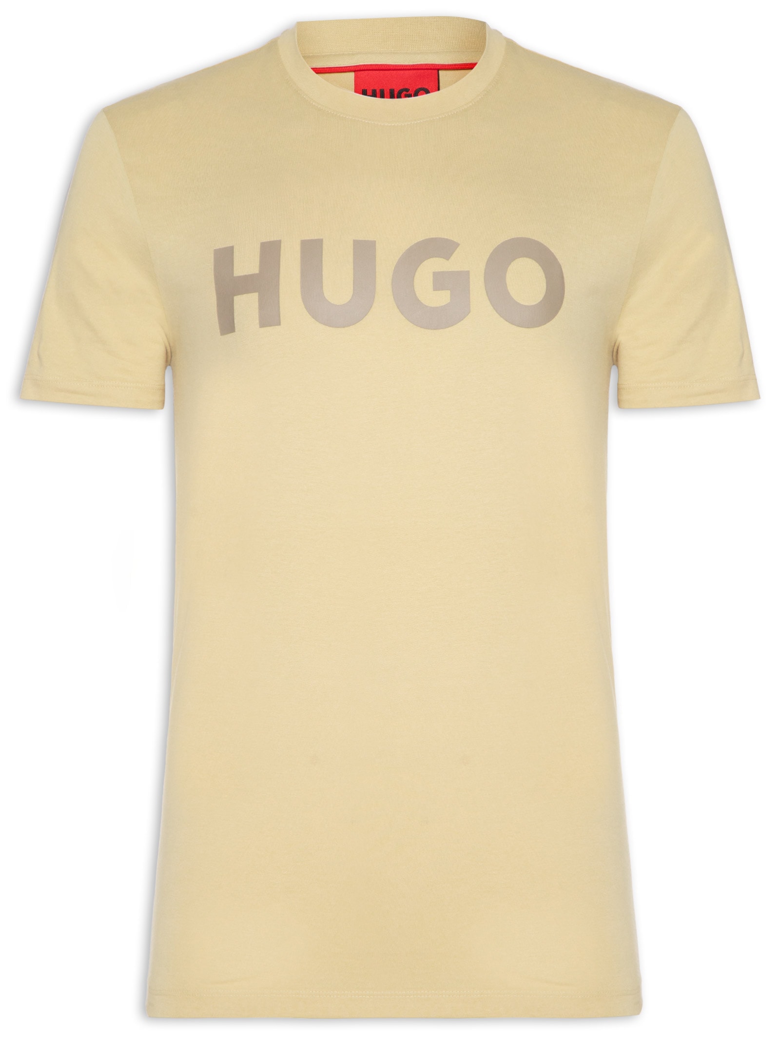 Camiseta Masculina Dulivio Bege Hugo