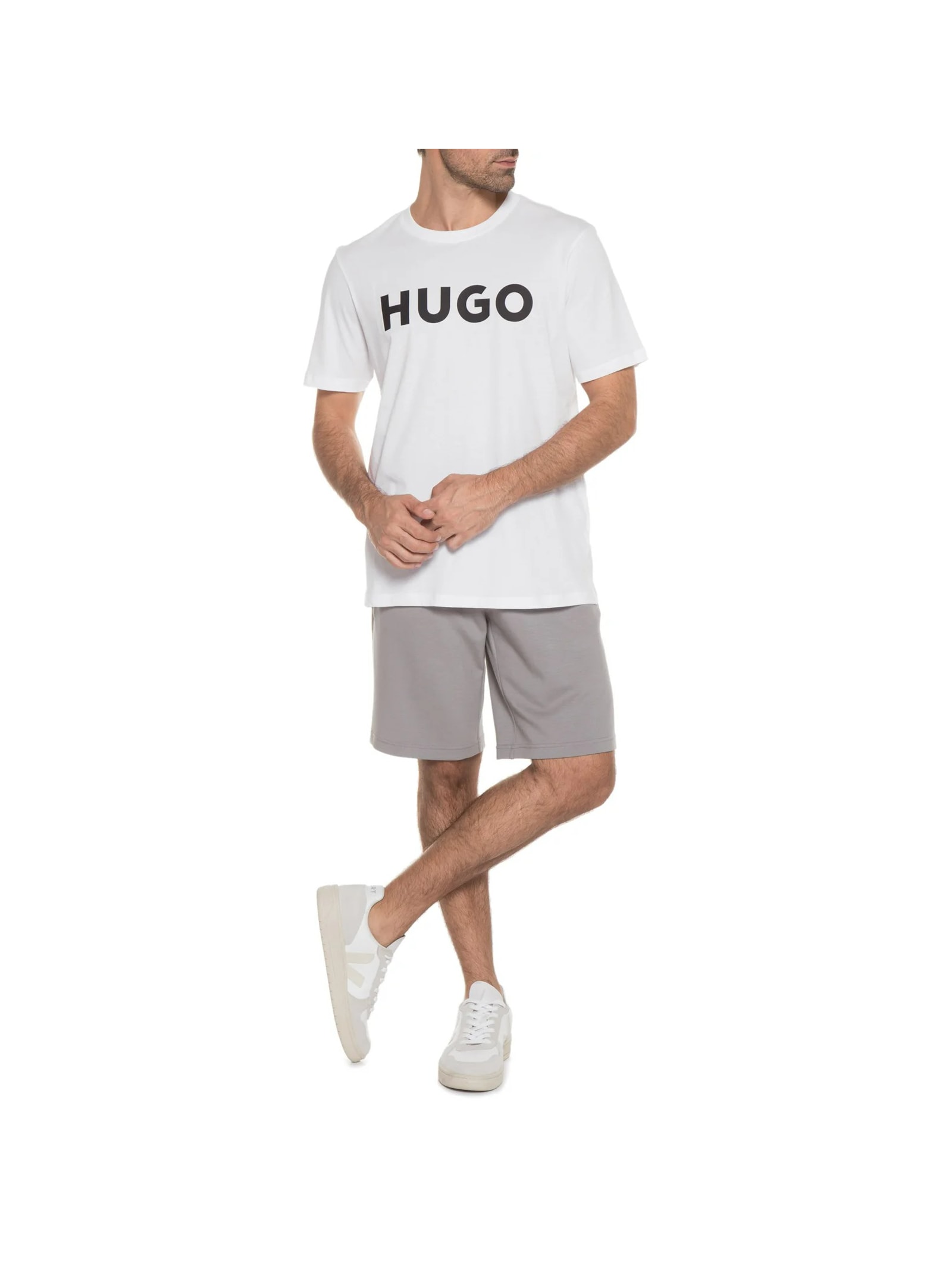 Camiseta Masculina Dulivio Branco Hugo