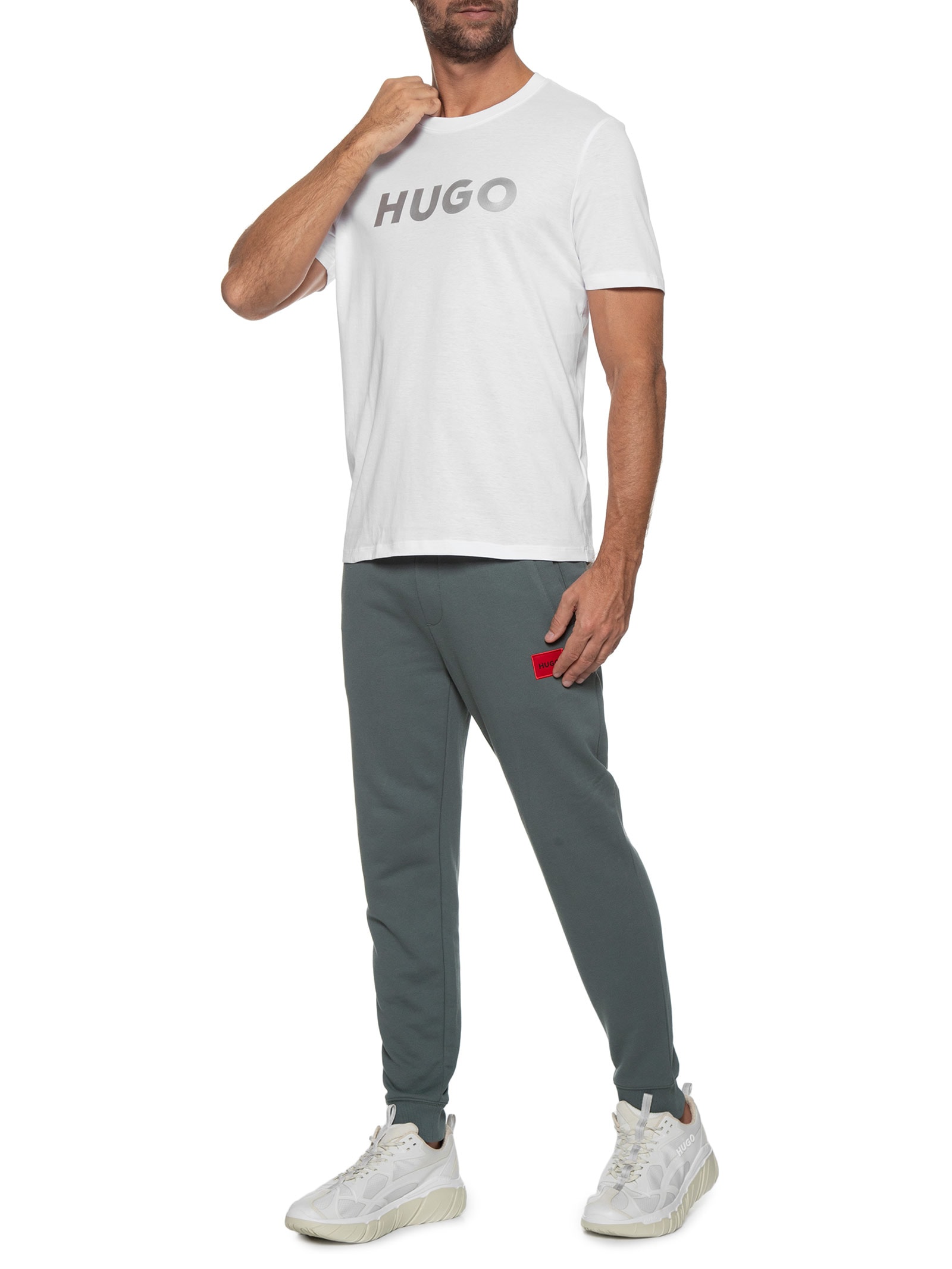 Camiseta Masculina Dulivio Branco Hugo