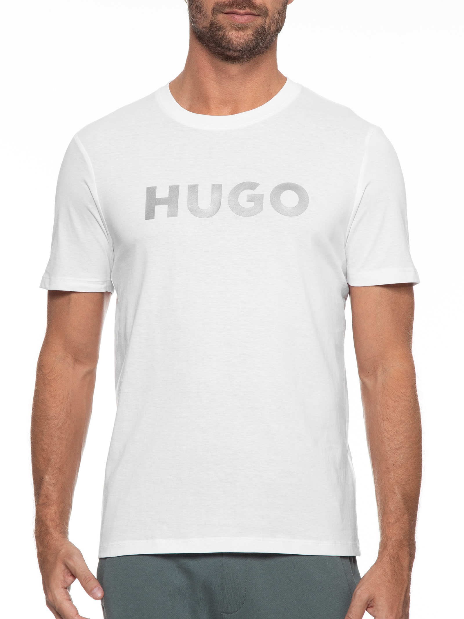 Camiseta Masculina Dulivio Branco Hugo