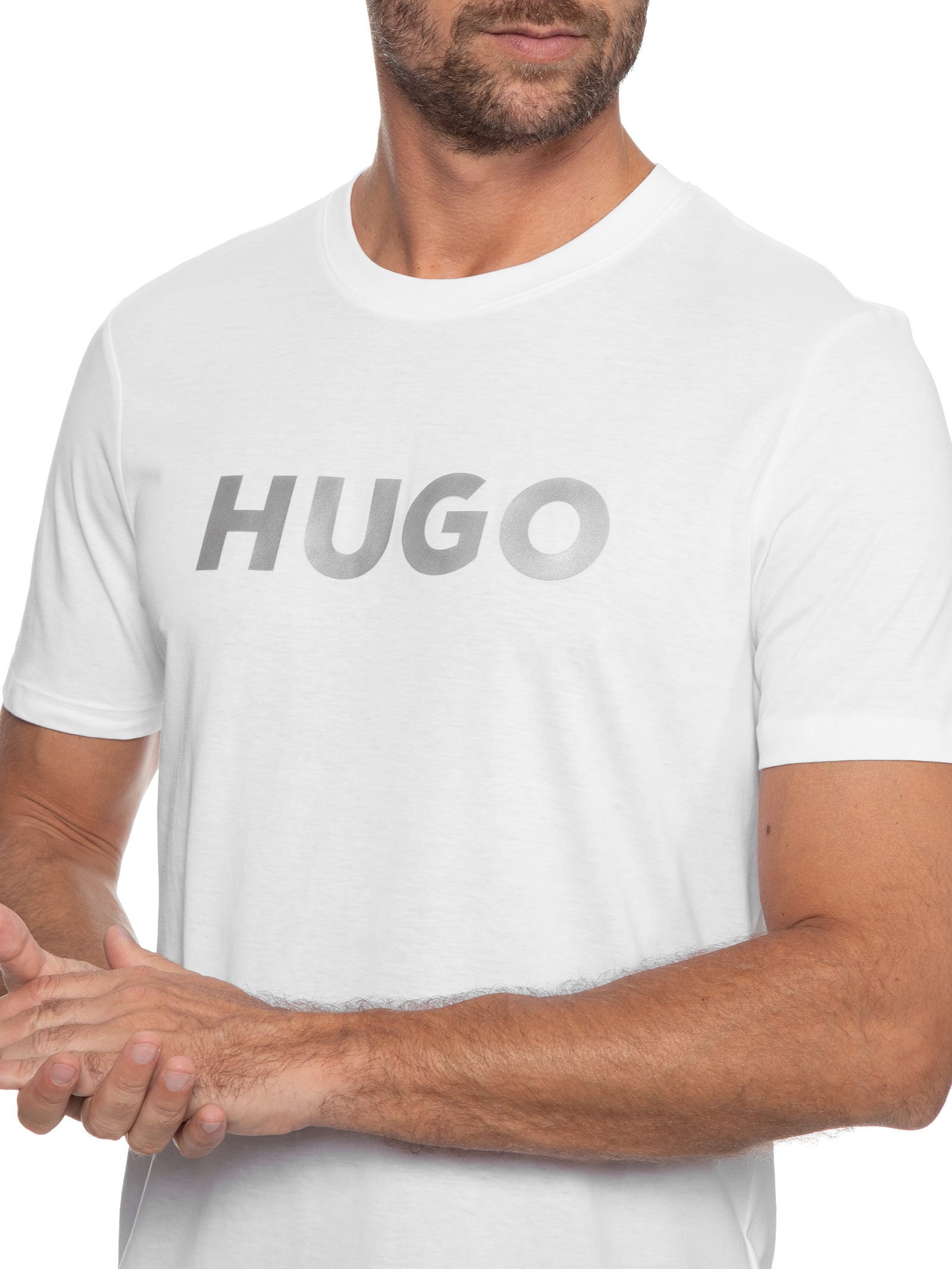 Camiseta Masculina Dulivio Branco Hugo