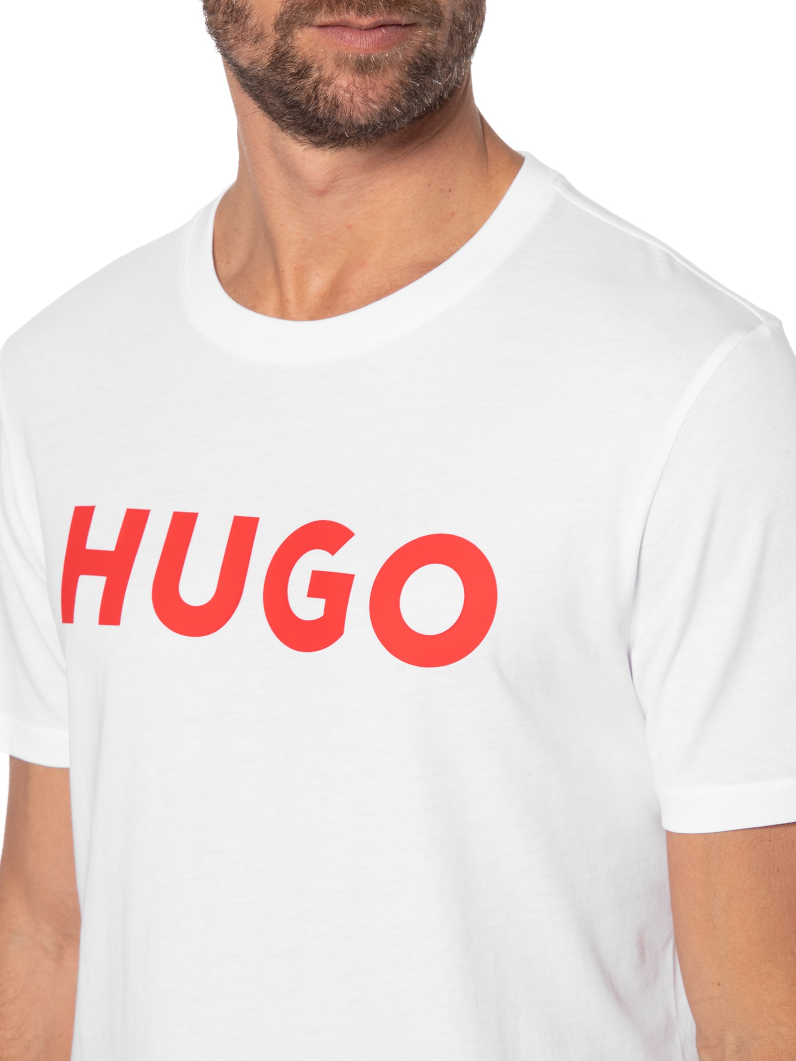 Camiseta Masculina Dulivio Branco Hugo