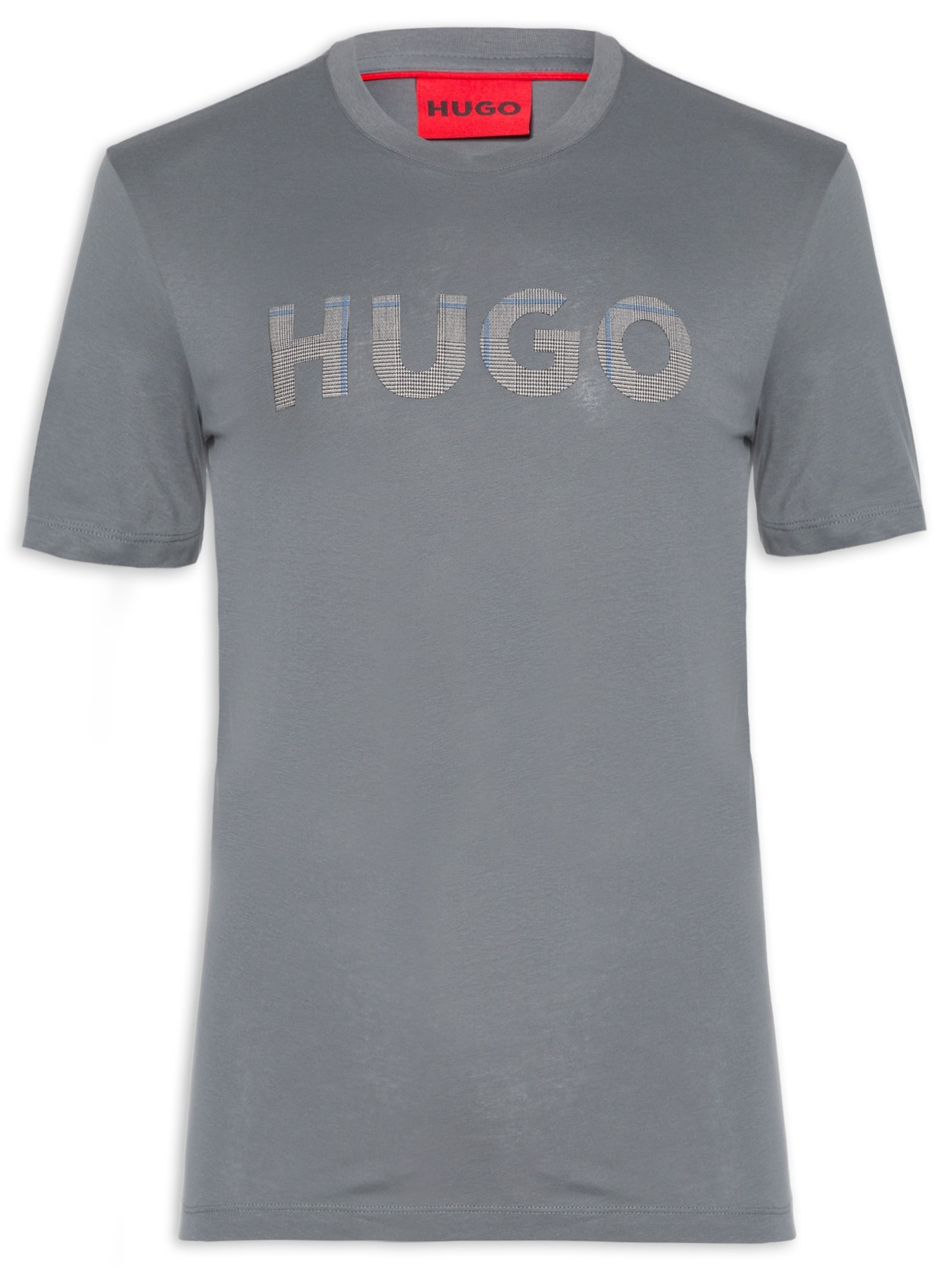Camiseta Masculina Dulivio Cinza Hugo