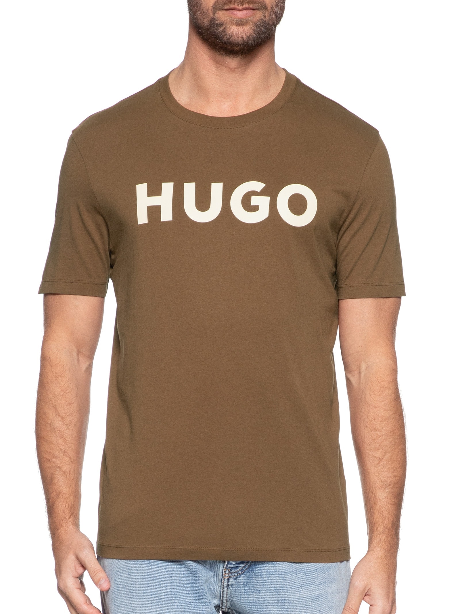 Camiseta Masculina Dulivio Marrom Hugo