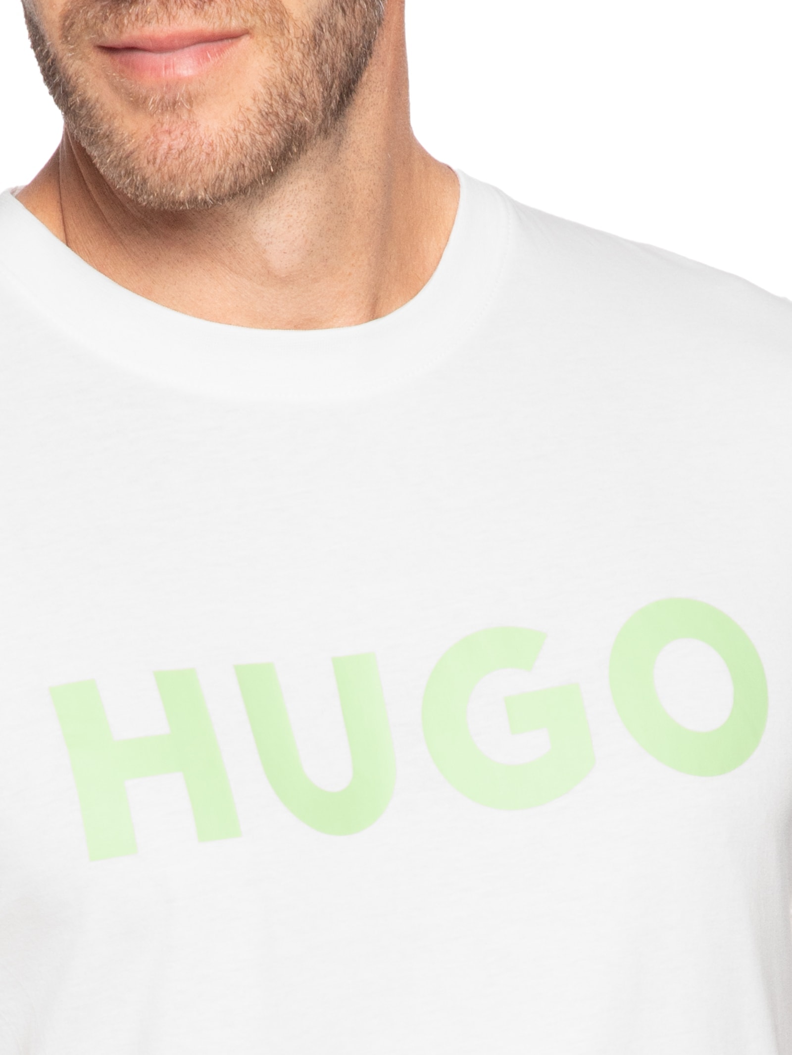 Camiseta Masculina Dulivio Off White Hugo