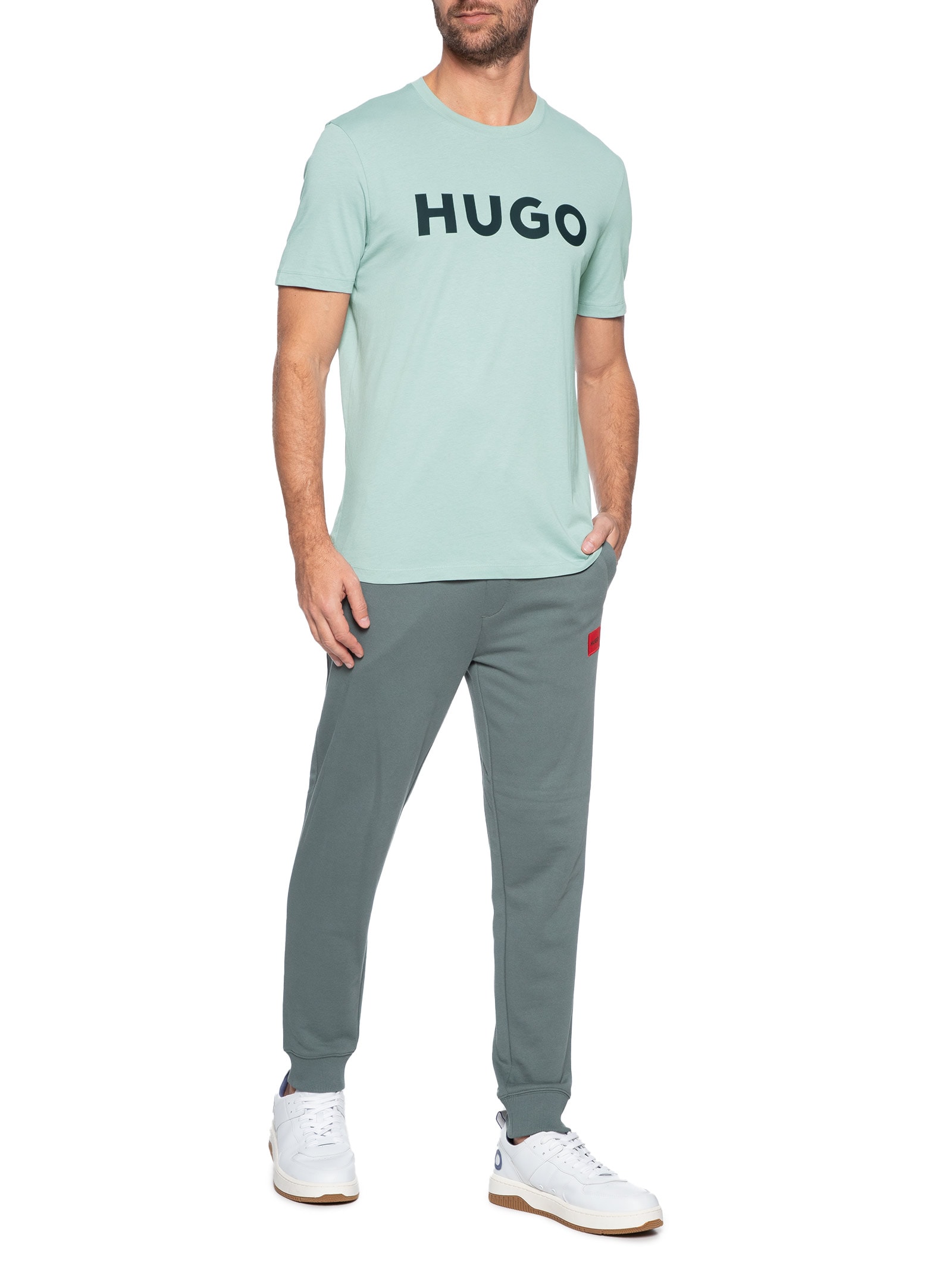 Camiseta Masculina Dulivio Verde Hugo