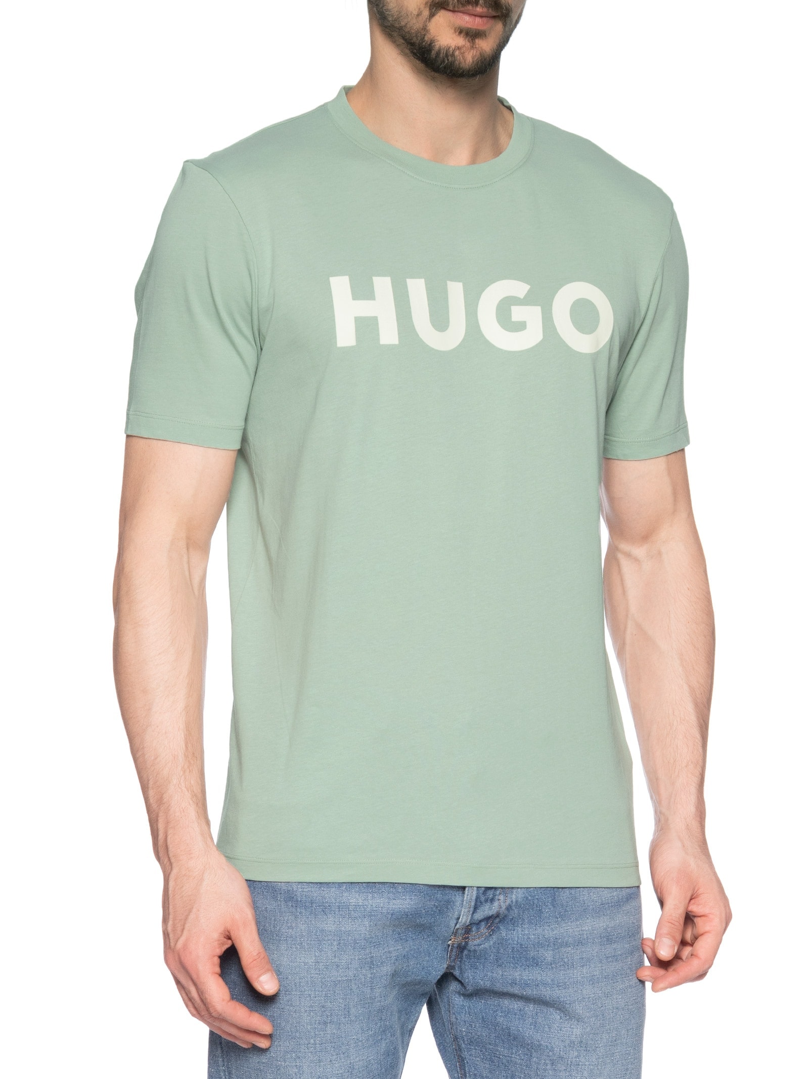 Camiseta Masculina Dulivo Verde Hugo