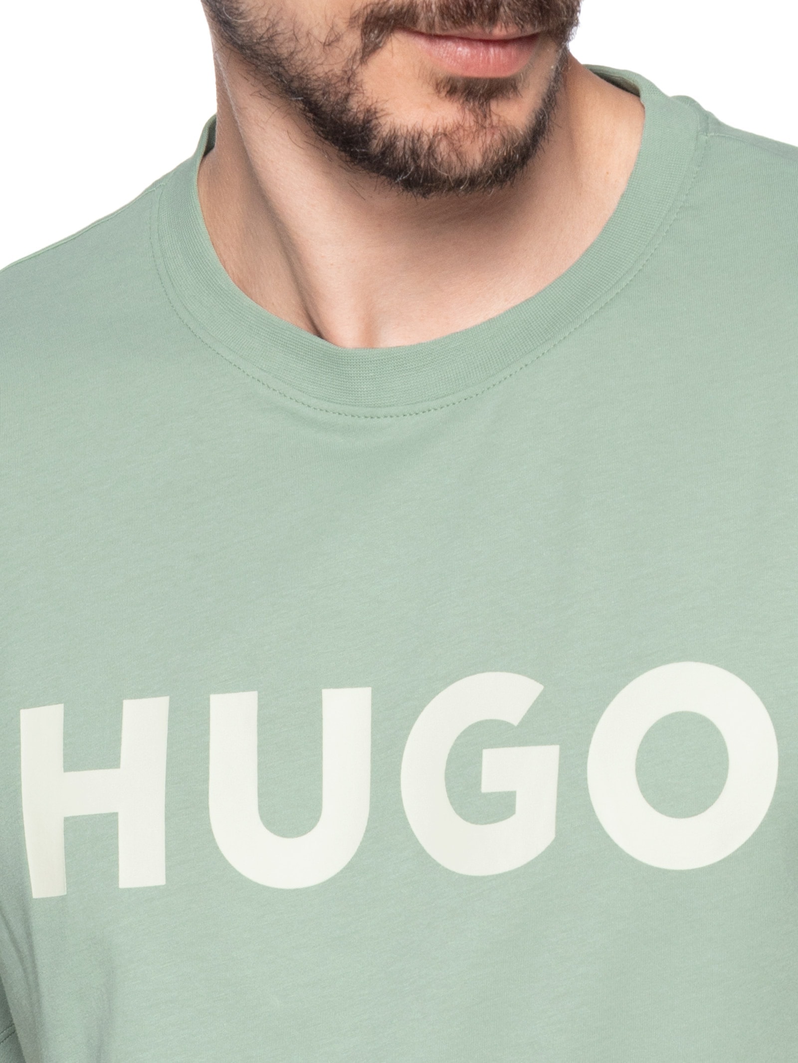 Camiseta Masculina Dulivo Verde Hugo