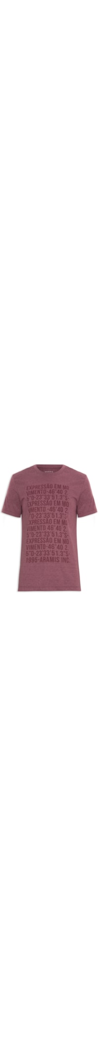 Camiseta Masculina Eco Pet Estampa Repeat - Vermelho
