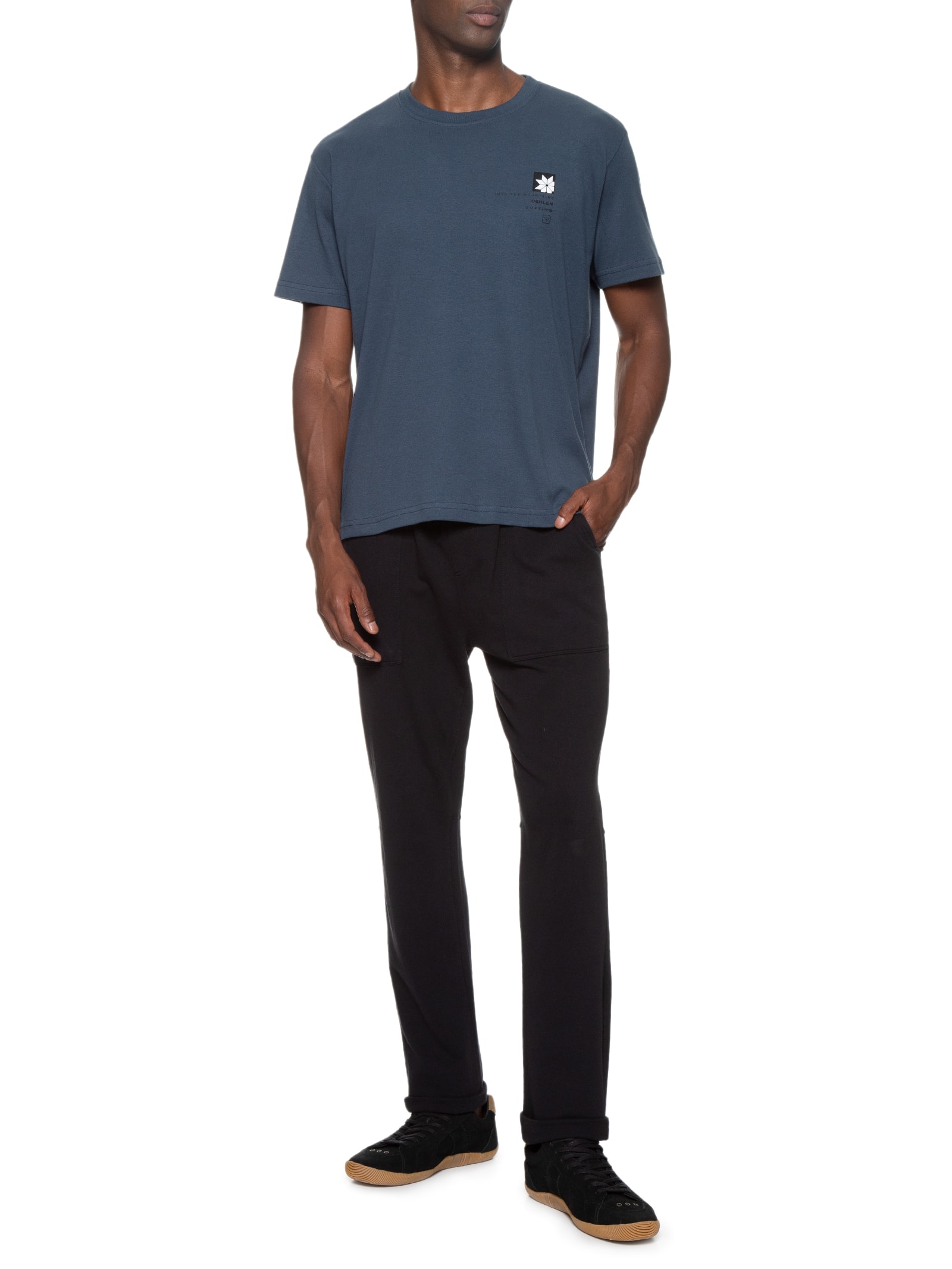 Camiseta Masculina Elements Azul Osklen