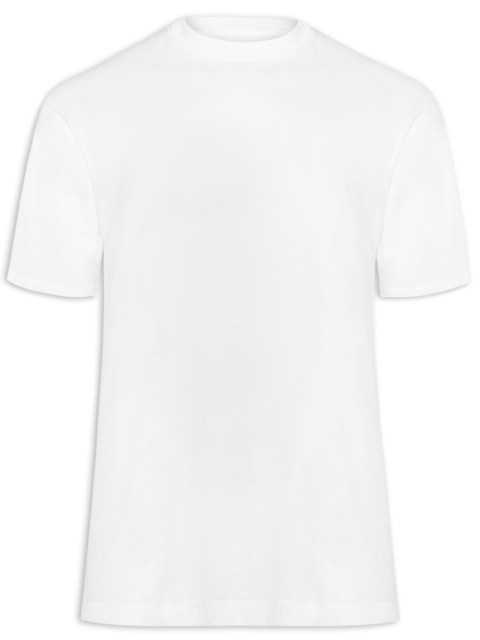 Camiseta Masculina Em Algodão Orgânico Branco Jack & Jones