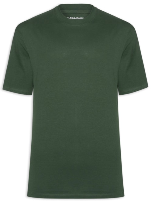 Camiseta Masculina Em Algodão Orgânico - Verde