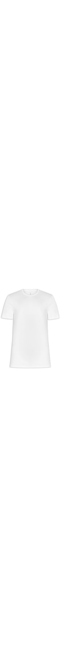 Camiseta Masculina Em Algodão Pima Peruano - Branco