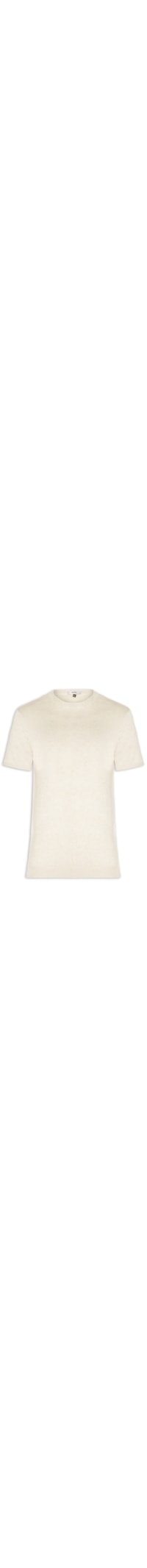 Camiseta Masculina Em Tricot - Bege