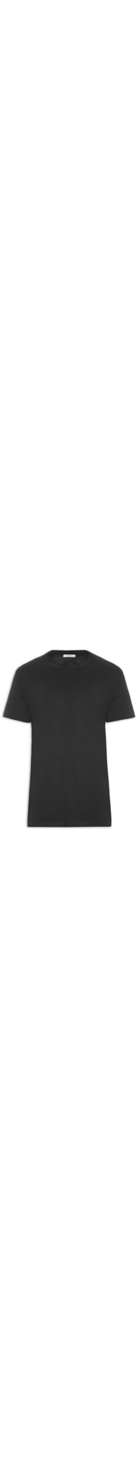 Camiseta Masculina Em Tricot - Preto