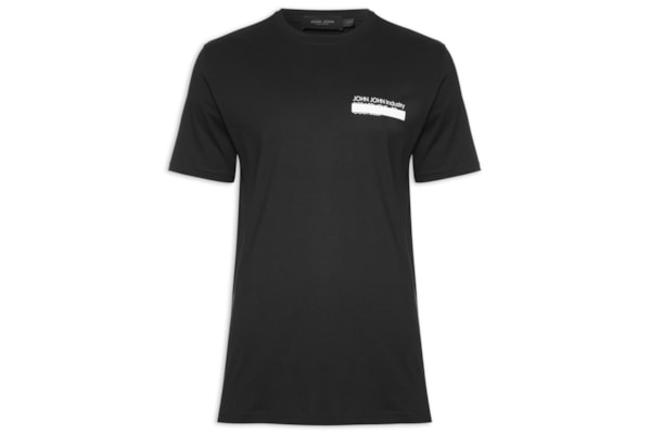 Camiseta Masculina Emboss Industry Black - Preto