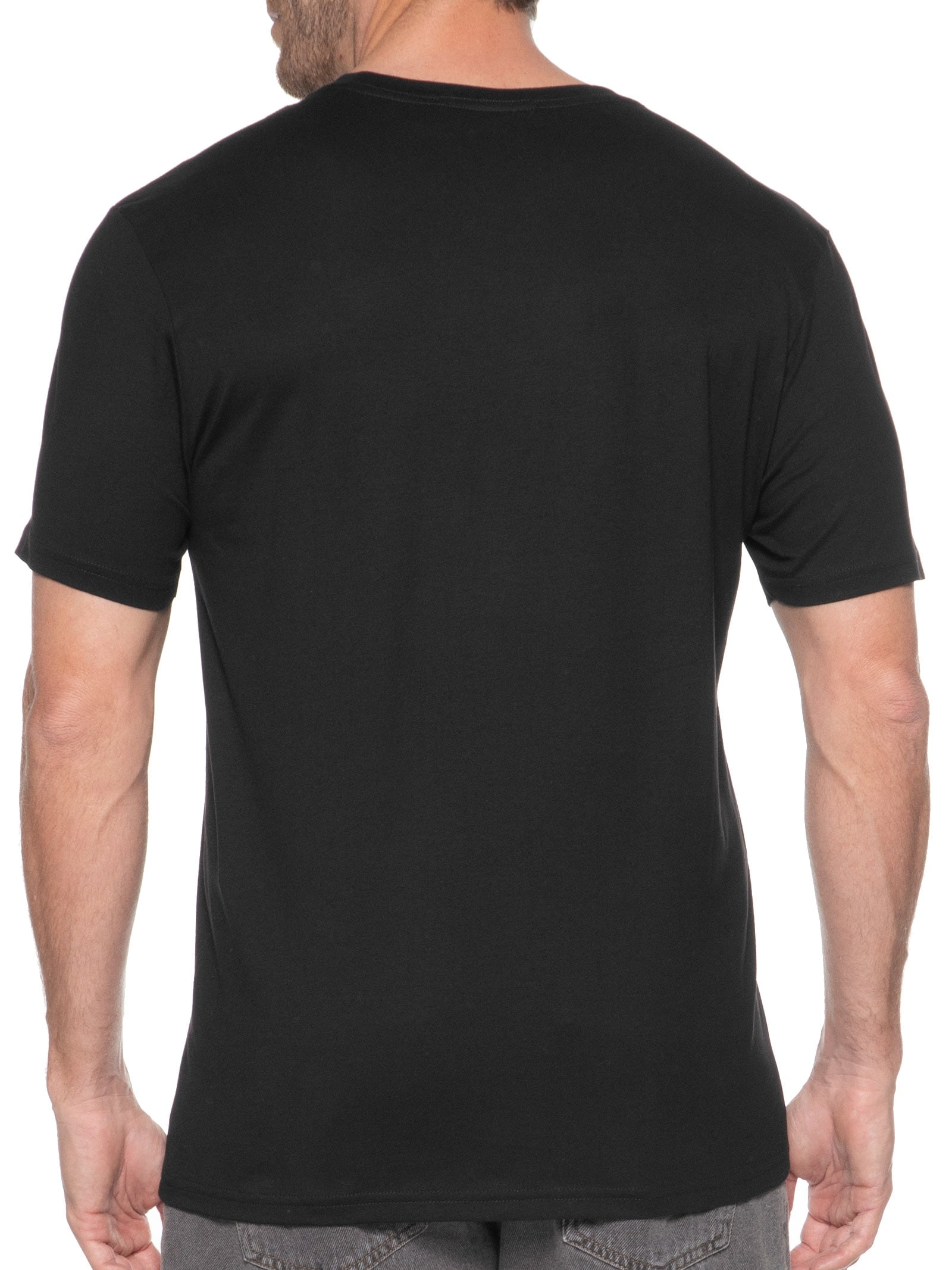 Camiseta Masculina Emboss Industry Black Preto John John