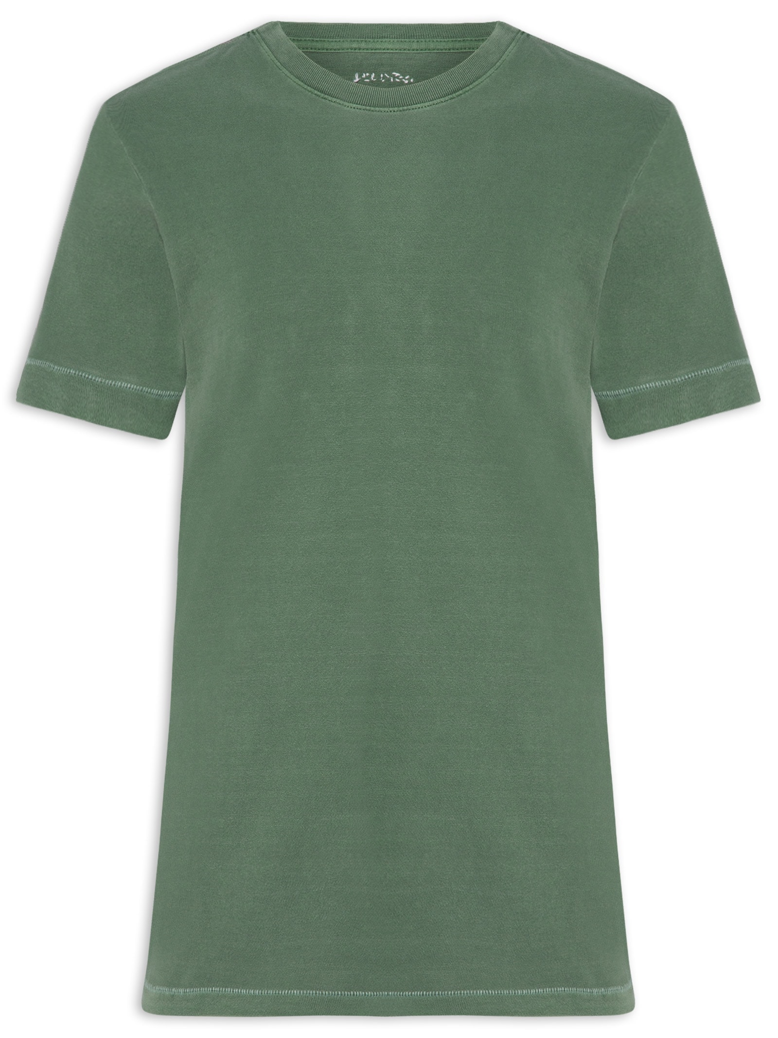 Camiseta Masculina Embroidered Verde Osklen