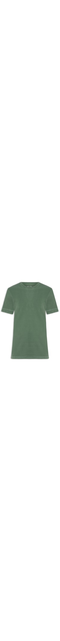 Camiseta Masculina Embroidered - Verde