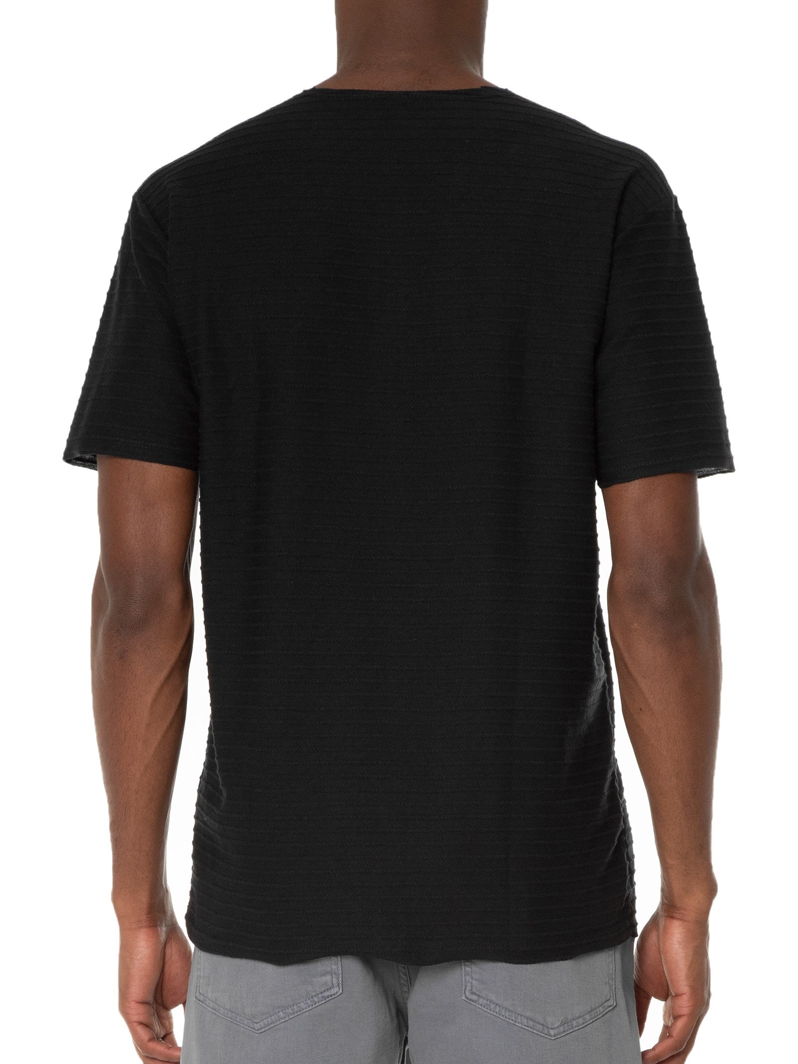 Camiseta Masculina Energy Stripes Preto John John