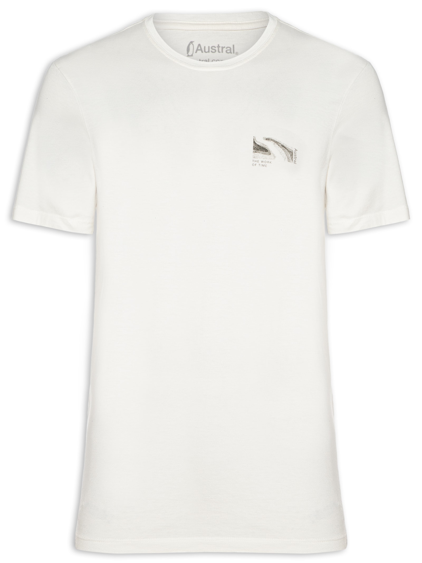 Camiseta Masculina Erosion Branco Austral