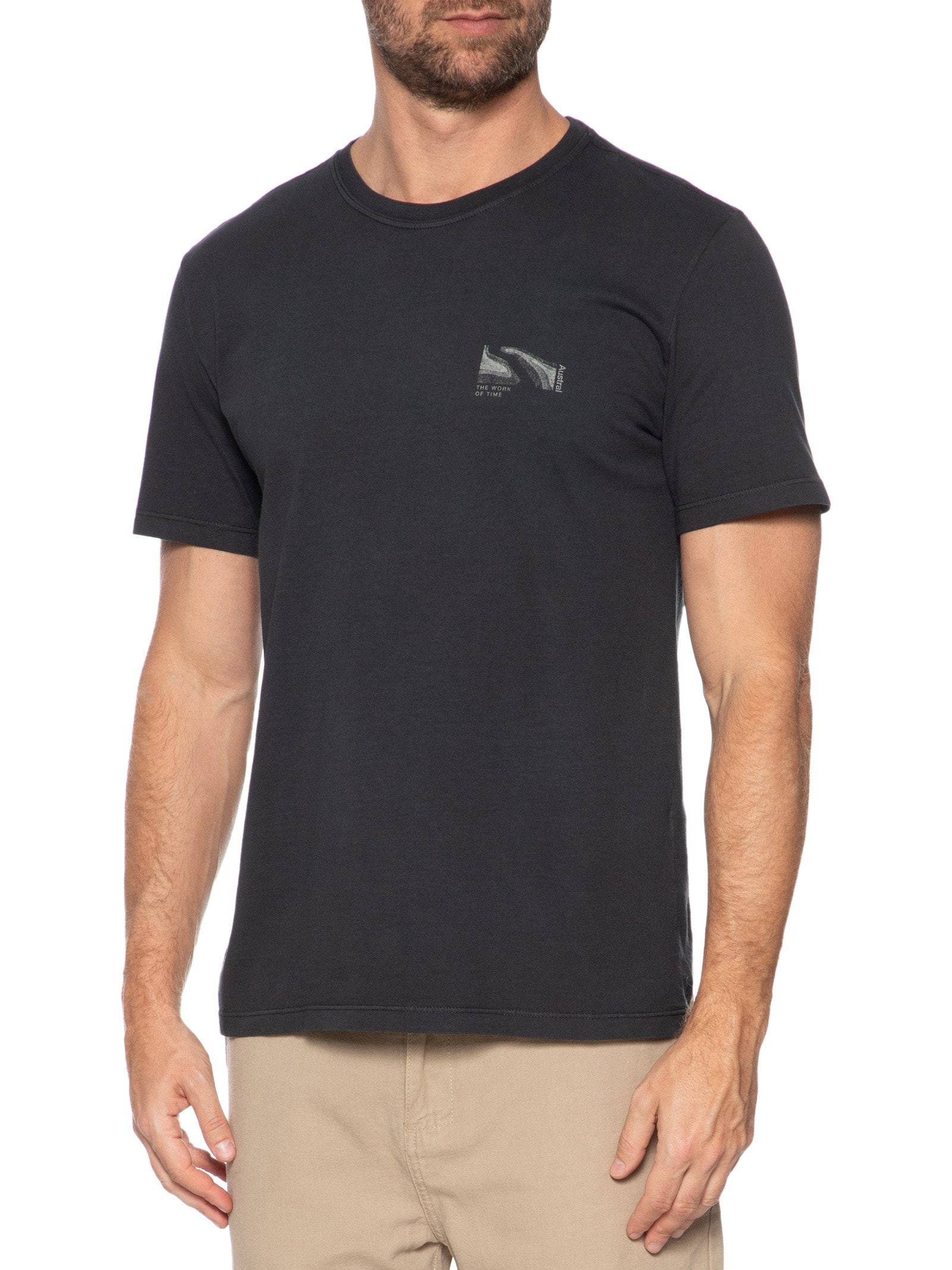Camiseta Masculina Erosion Preto Austral