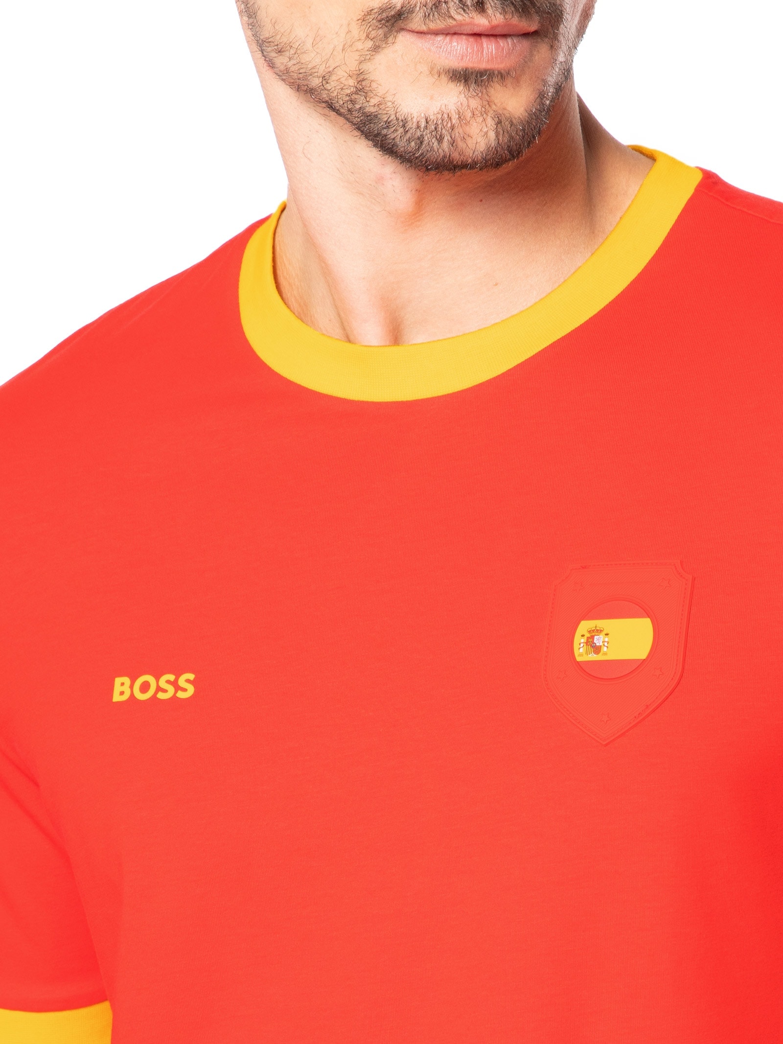 Camiseta Masculina Espanha Copa Lux Tee Vermelho Boss