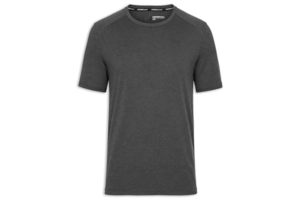 Camiseta Masculina Esportiva Com Textura - Preto