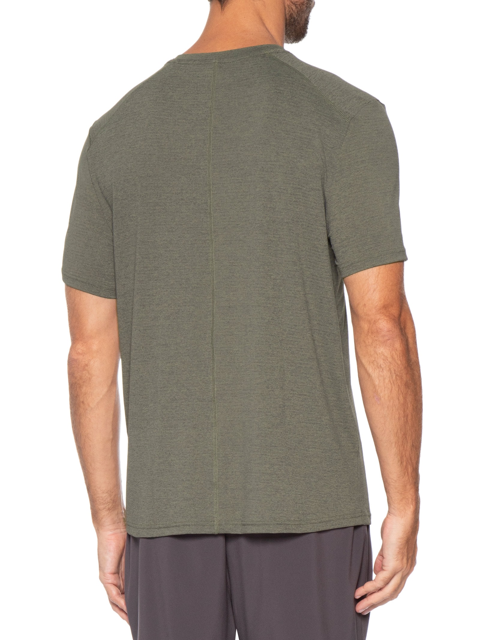 Camiseta Masculina Esportiva Com Textura Verde Hering Sports