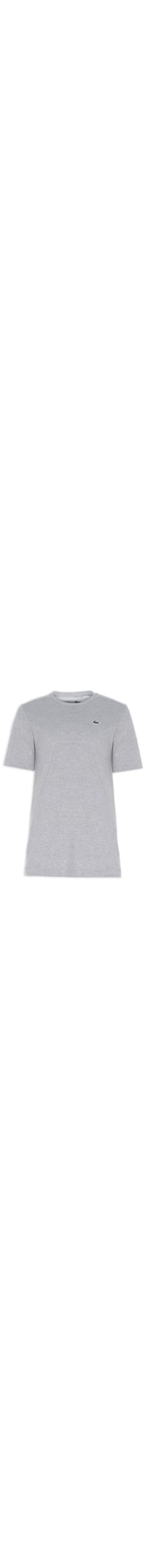 Camiseta Masculina Esportiva Regular Fit Em Algodão Ultra Dry - Cinza