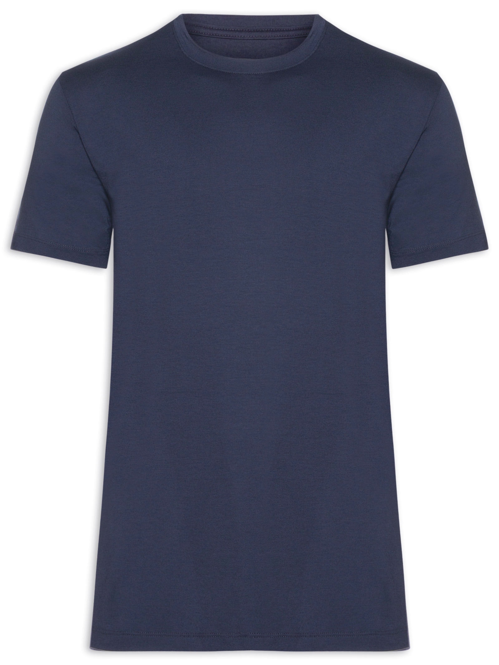 Camiseta Masculina Essencial Tech Em Modal Azul '2 Essential