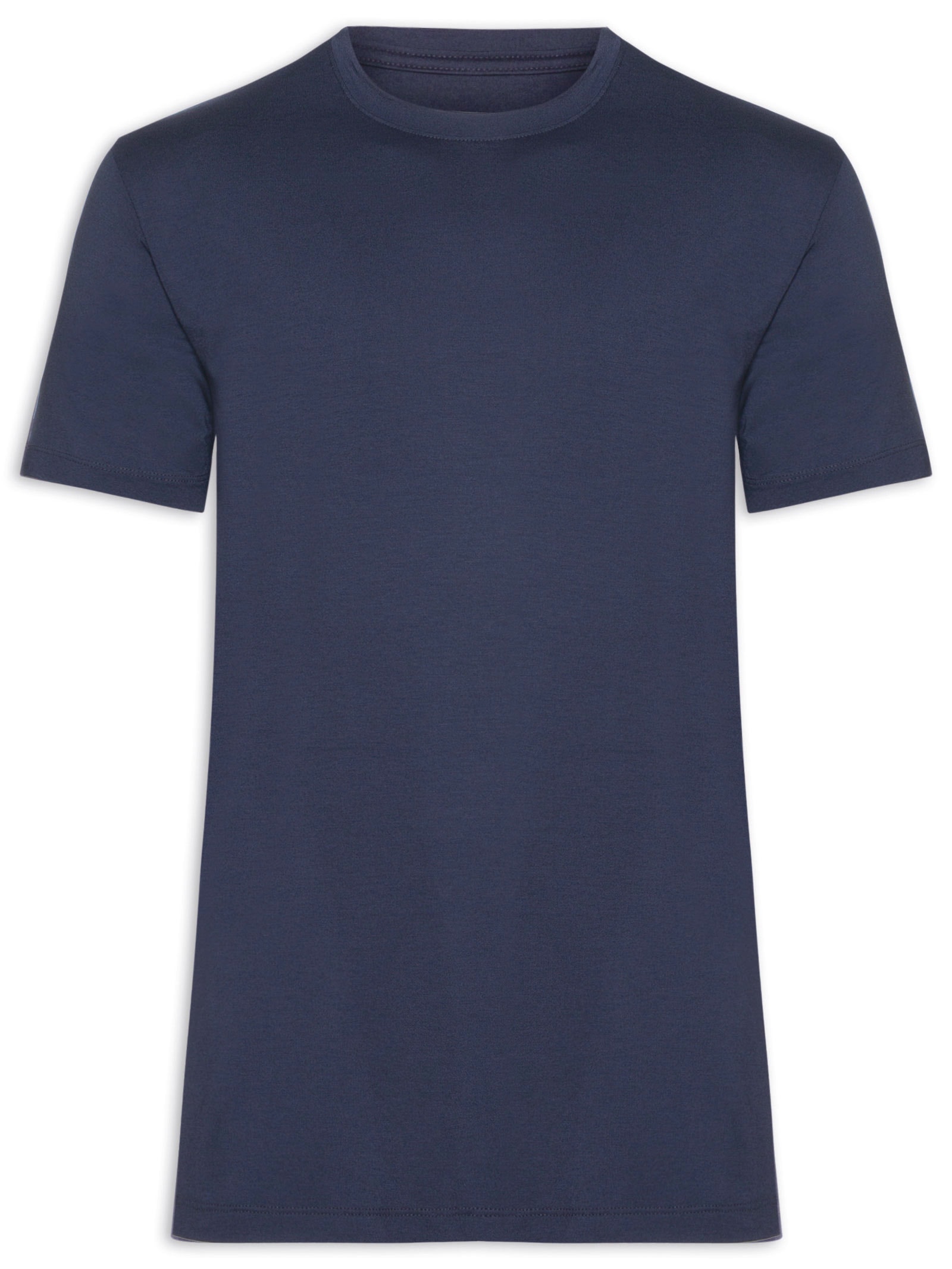 Camiseta Masculina Essencial Tech Em Modal Azul '2 Essential