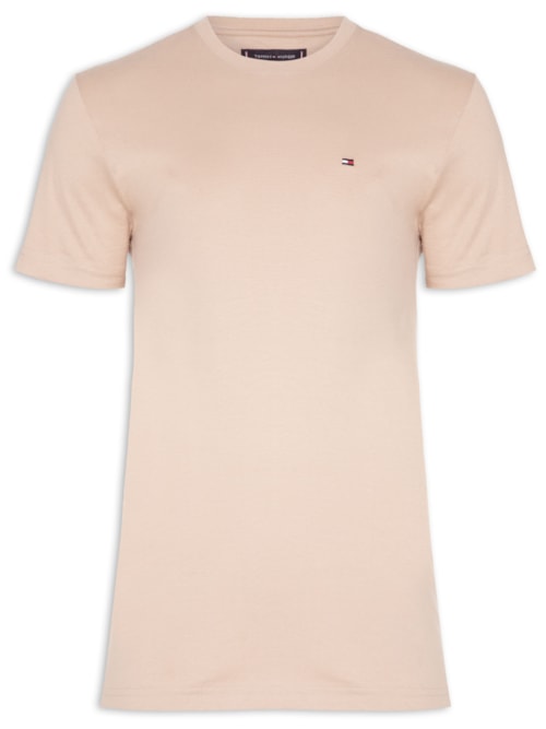 Camiseta Masculina Essential Cotton Tee – Bege