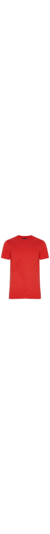 Camiseta Masculina Essential Cotton - Vermelho