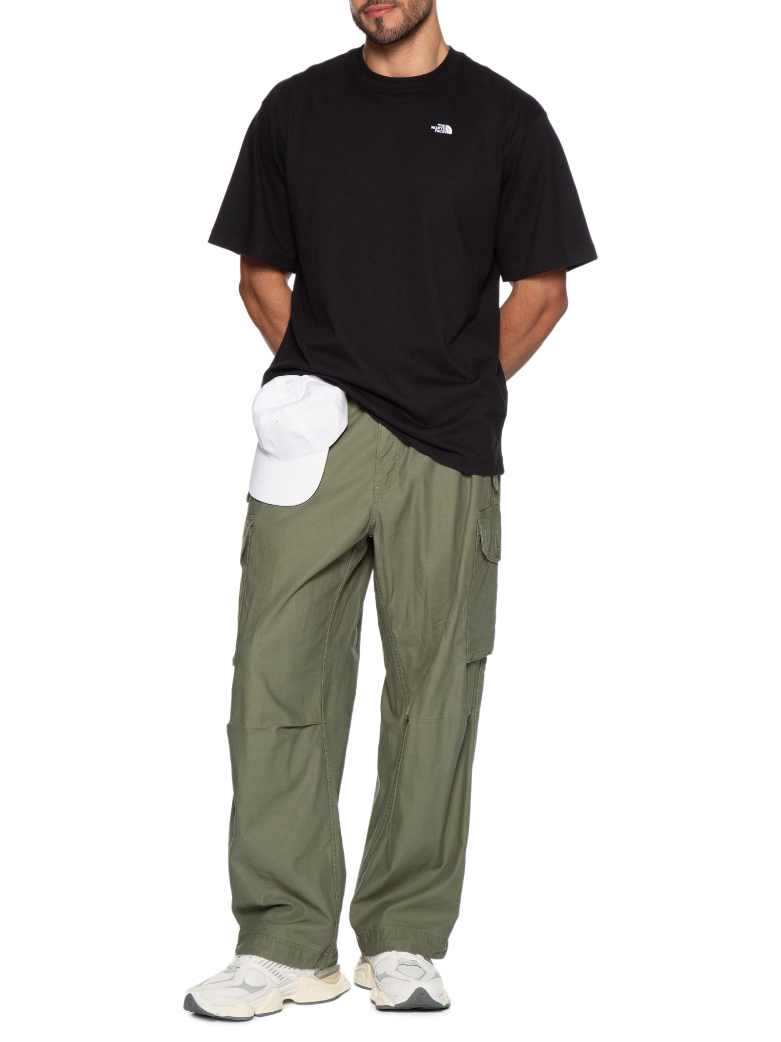 Camiseta Masculina Essential Oversized Fit Preto The North Face