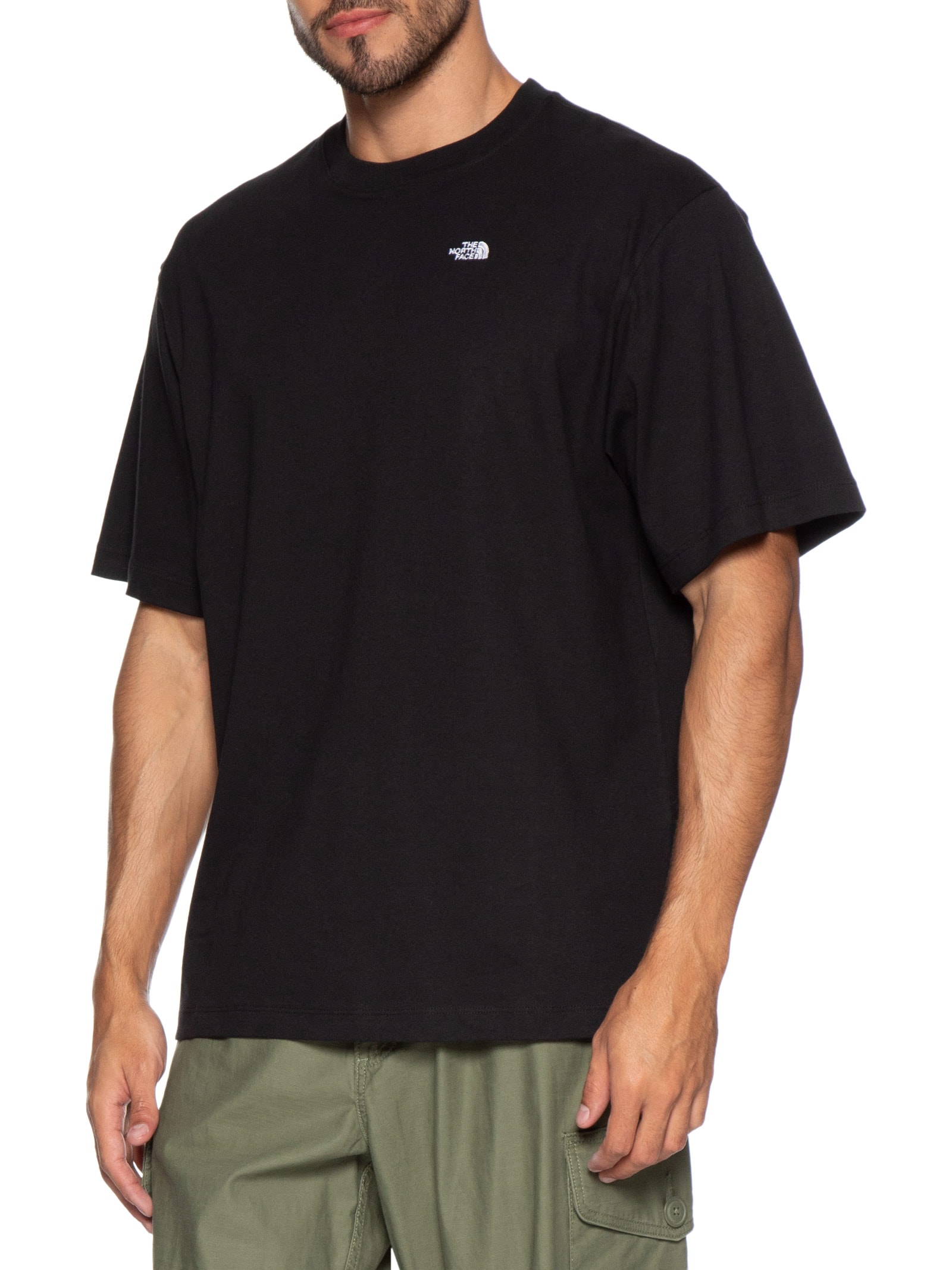 Camiseta Masculina Essential Oversized Fit Preto The North Face