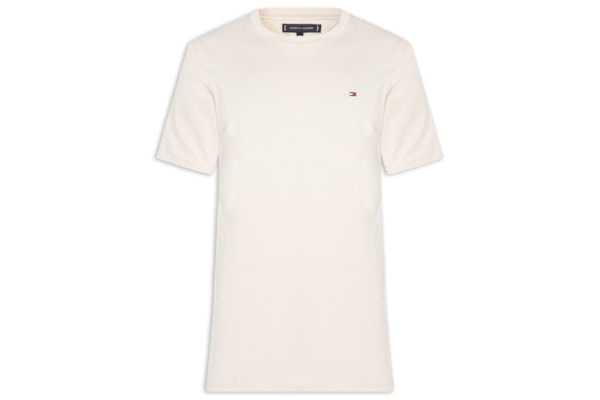 Camiseta Masculina Essential Regular Fit C-Nk Em Algodão - Bege