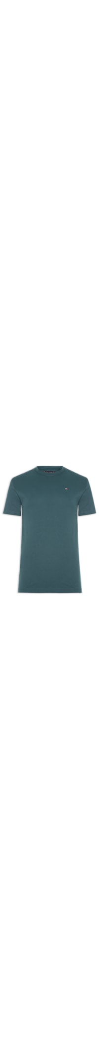 Camiseta Masculina Essential Regular Fit Gola Careca Em Algodão - Verde