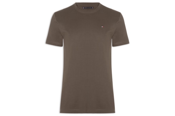Camiseta Masculina Essential Regular Fit - Marrom