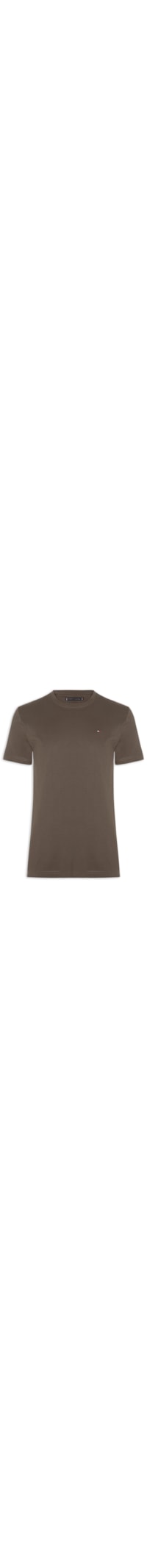 Camiseta Masculina Essential Regular Fit - Marrom