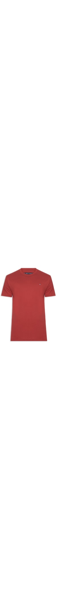 Camiseta Masculina Essential Regular Fit - Vermelho