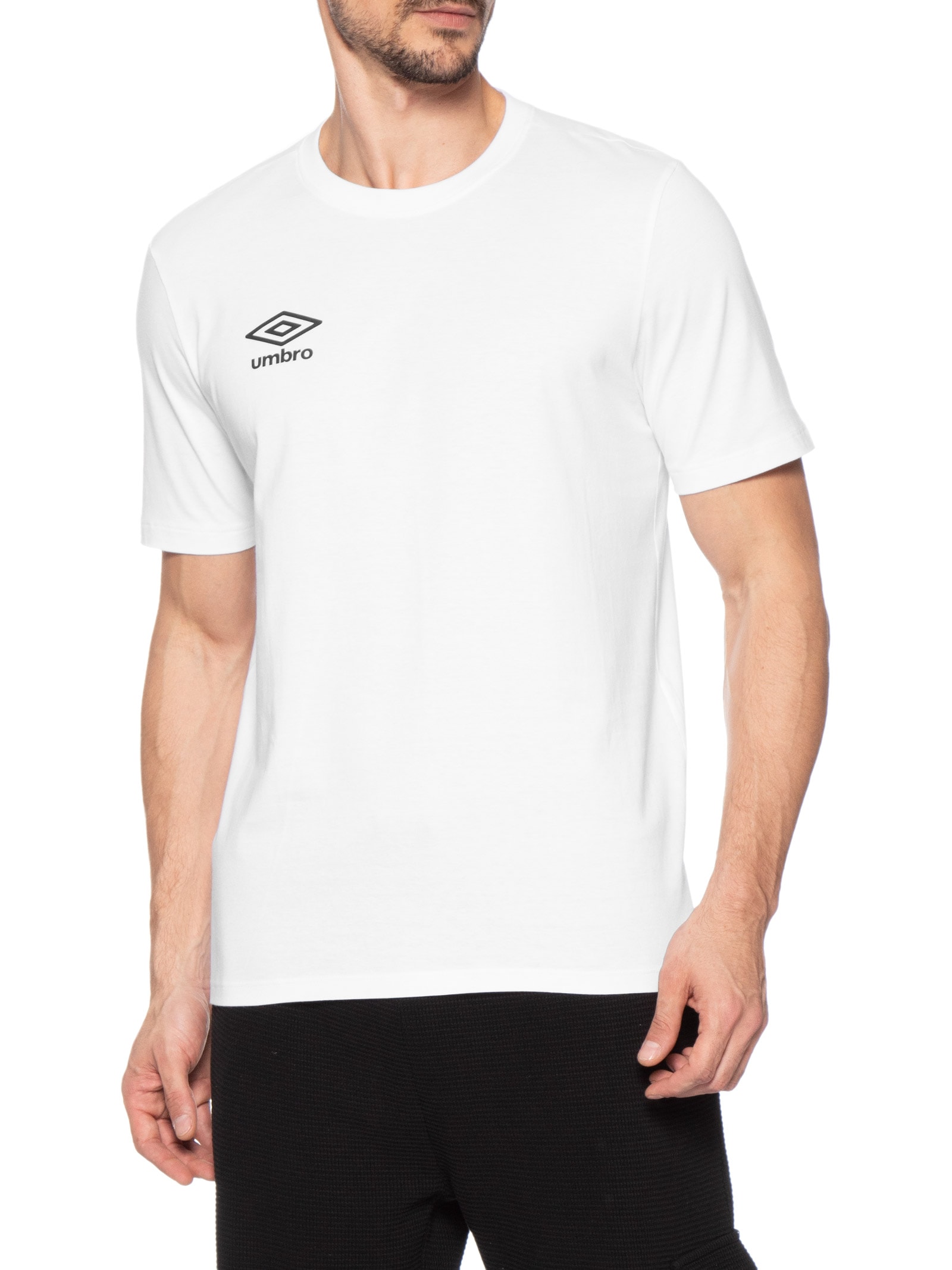 Camiseta Masculina Essential – Branco Umbro