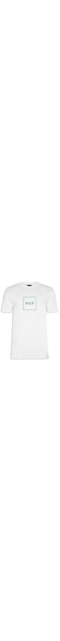 Camiseta Masculina Essentials Box Logo Tee - Branco