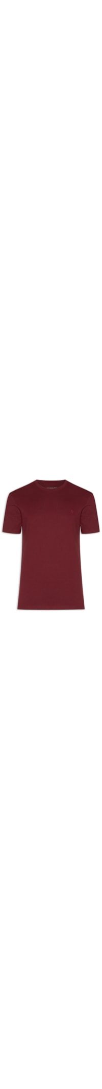 Camiseta Masculina Essentials em Algodão - Vinho