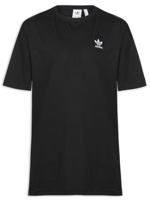 Camiseta Masculina Essentials Os – Preto