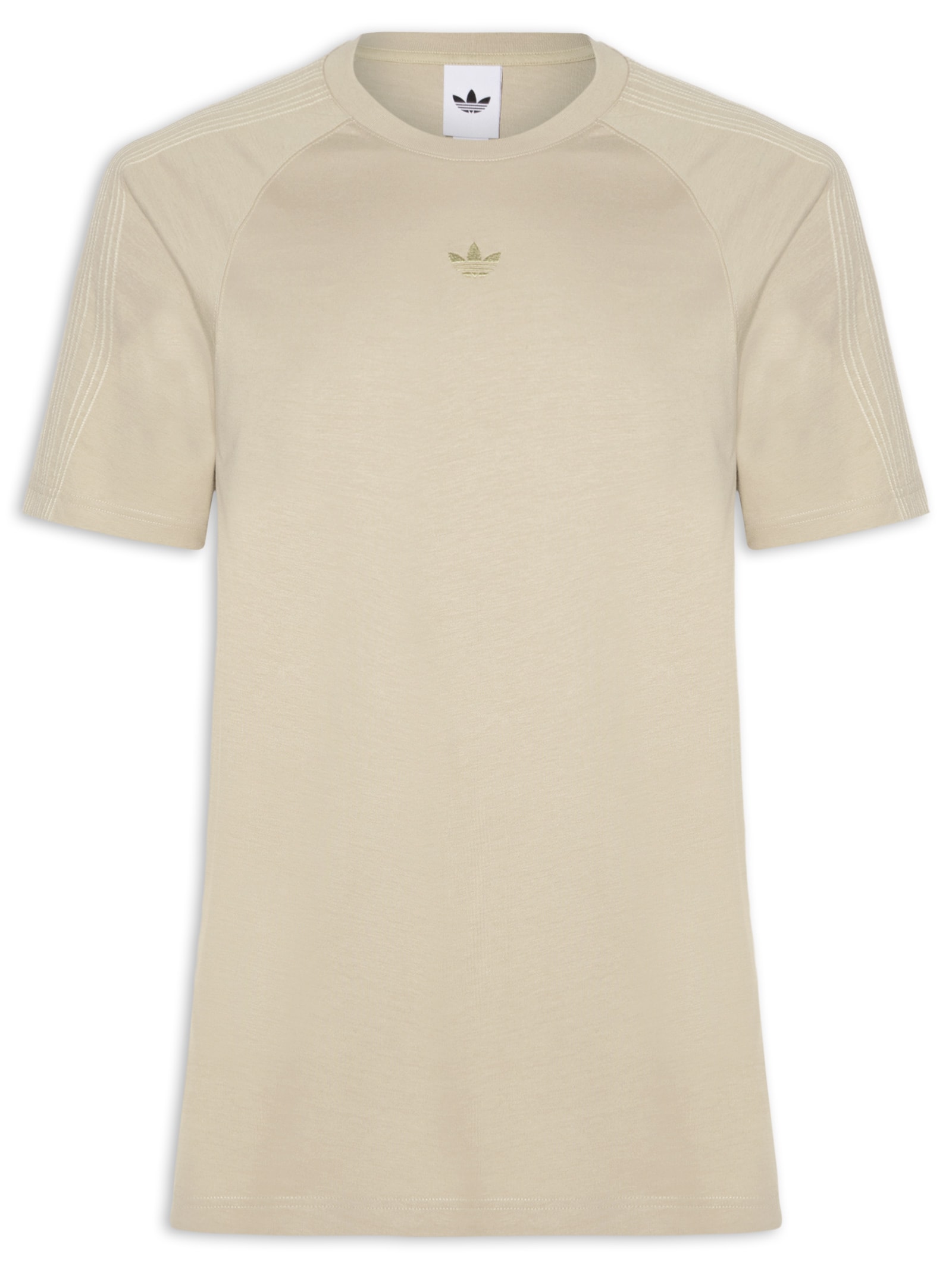 Camiseta Masculina Essentials Premium Bege Adidas Originals