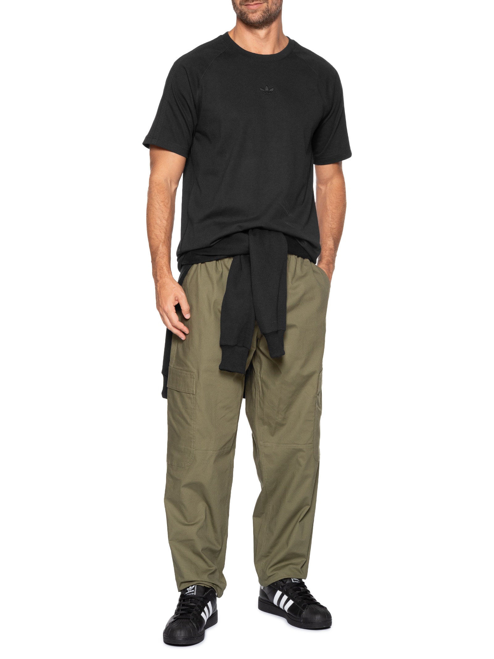 Camiseta Masculina Essentials Premium Preto Adidas Originals