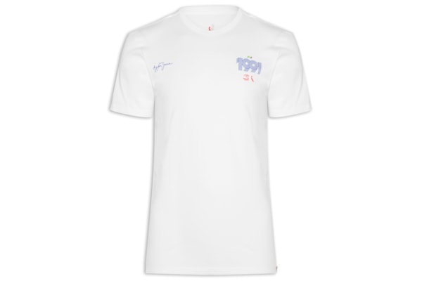 Camiseta Masculina Est 1991 Senna - Branco